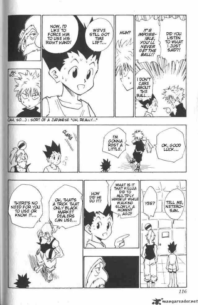 Hunter X Hunter Chapter 14 page 11
