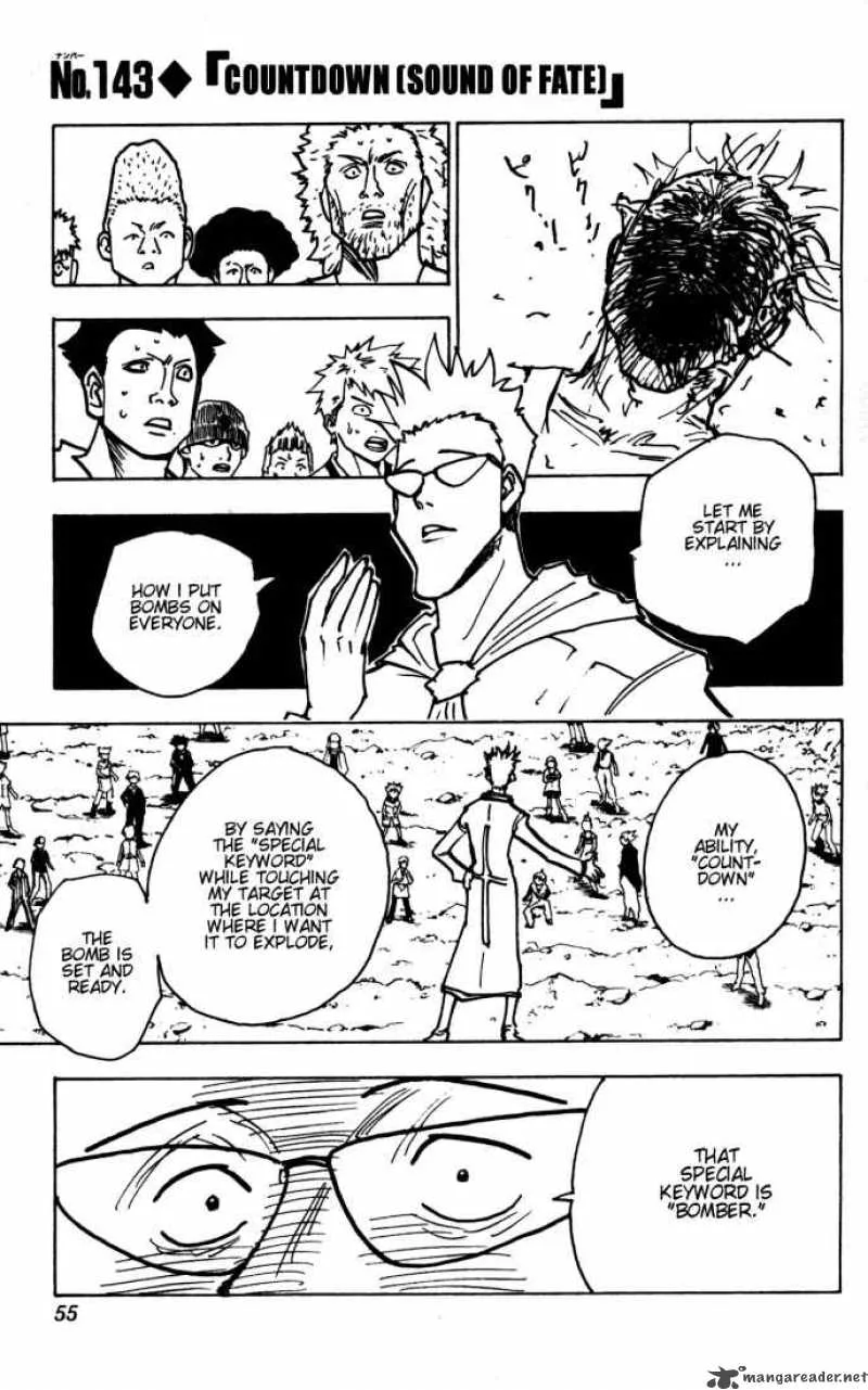 Hunter X Hunter Chapter 143 page 1