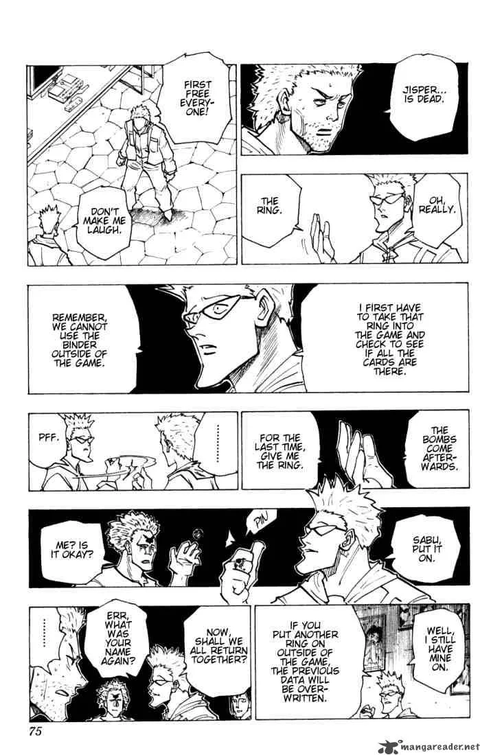 Hunter X Hunter Chapter 144 page 5