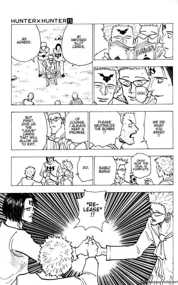 Hunter X Hunter Chapter 144 page 7