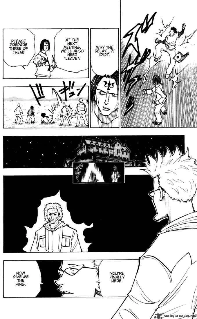 Hunter X Hunter Chapter 144 page 4