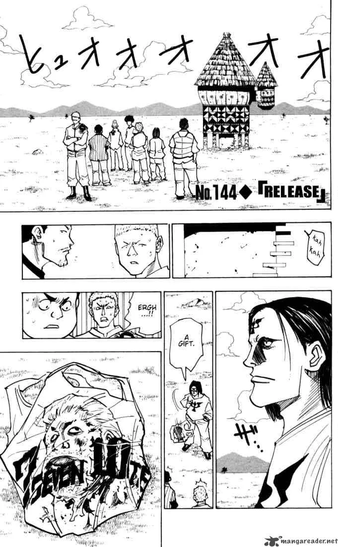 Hunter X Hunter Chapter 144 page 1