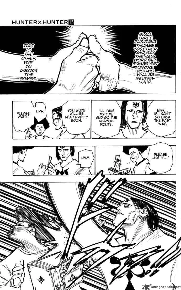 Hunter X Hunter Chapter 144 page 3