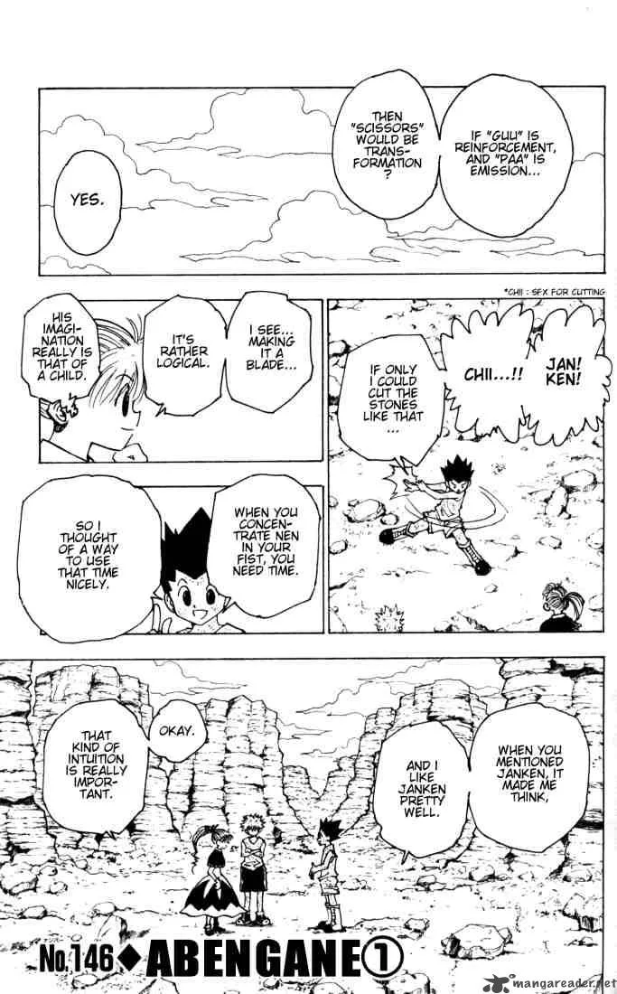 Hunter X Hunter Chapter 146 page 1