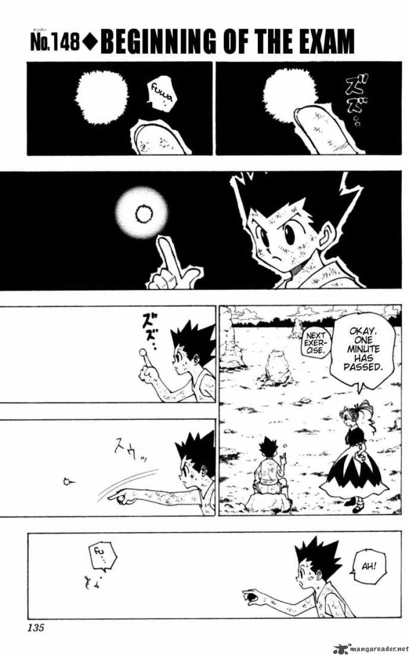 Hunter X Hunter Chapter 148 page 1