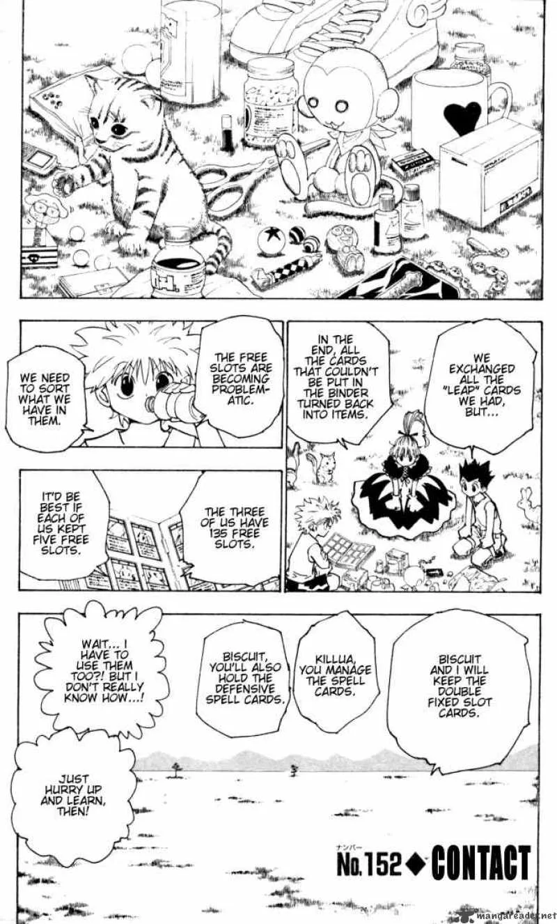Hunter X Hunter Chapter 152 page 1