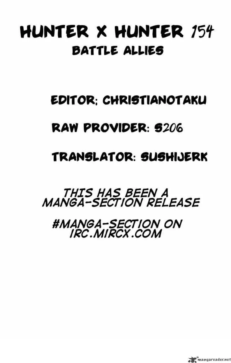 Hunter X Hunter Chapter 154 page 9