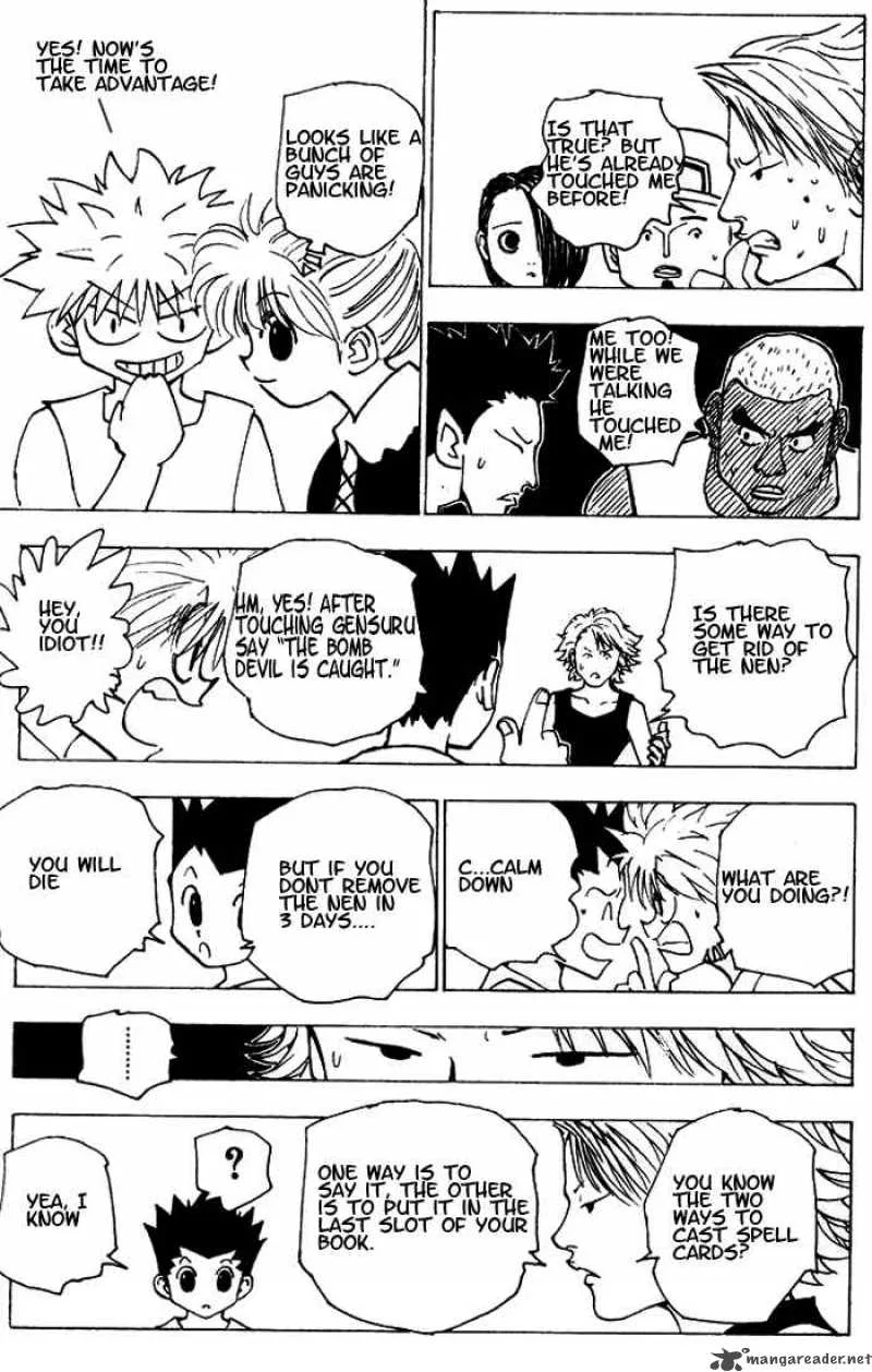 Hunter X Hunter Chapter 154 page 4