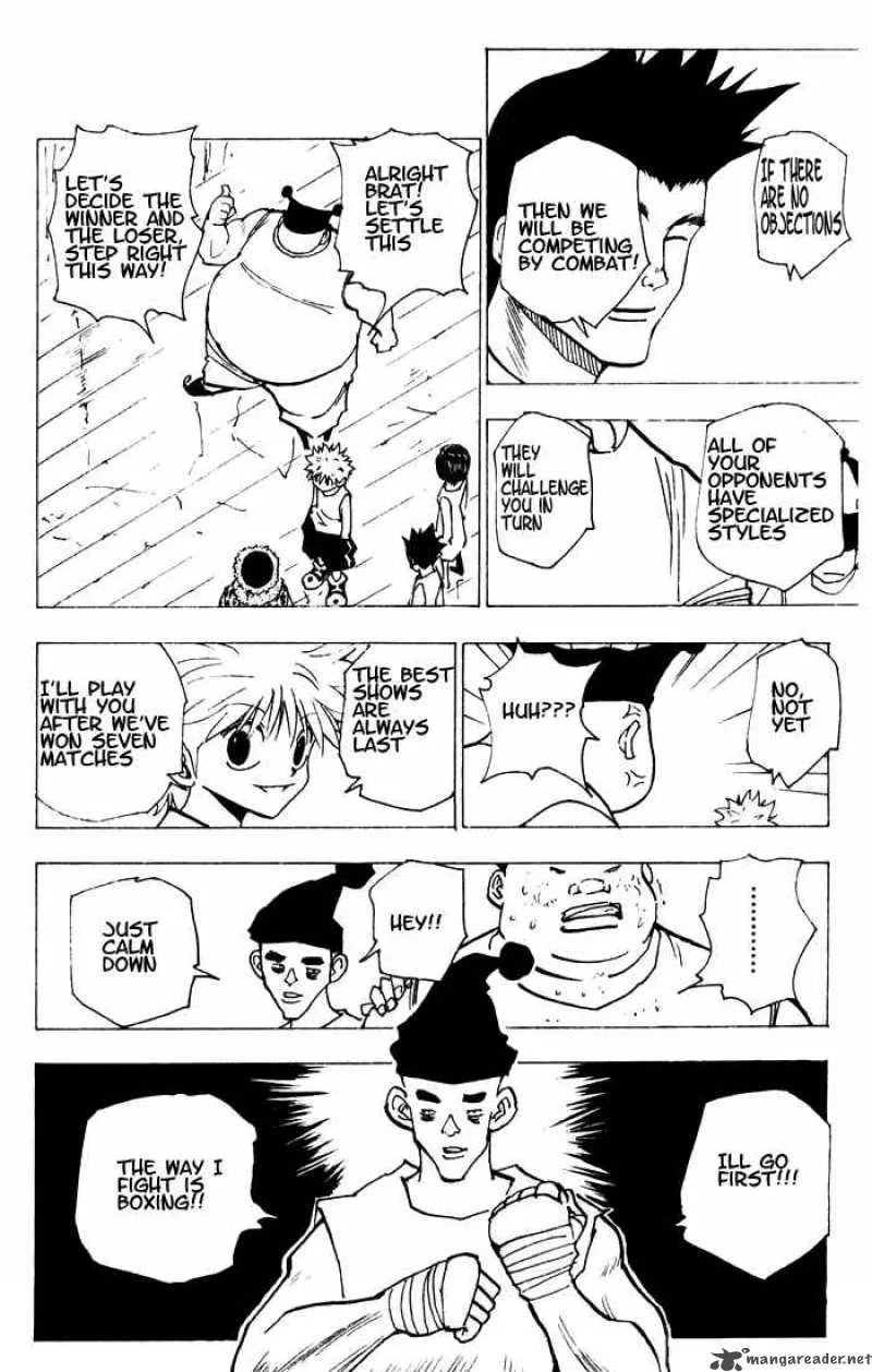 Hunter X Hunter Chapter 156 page 14