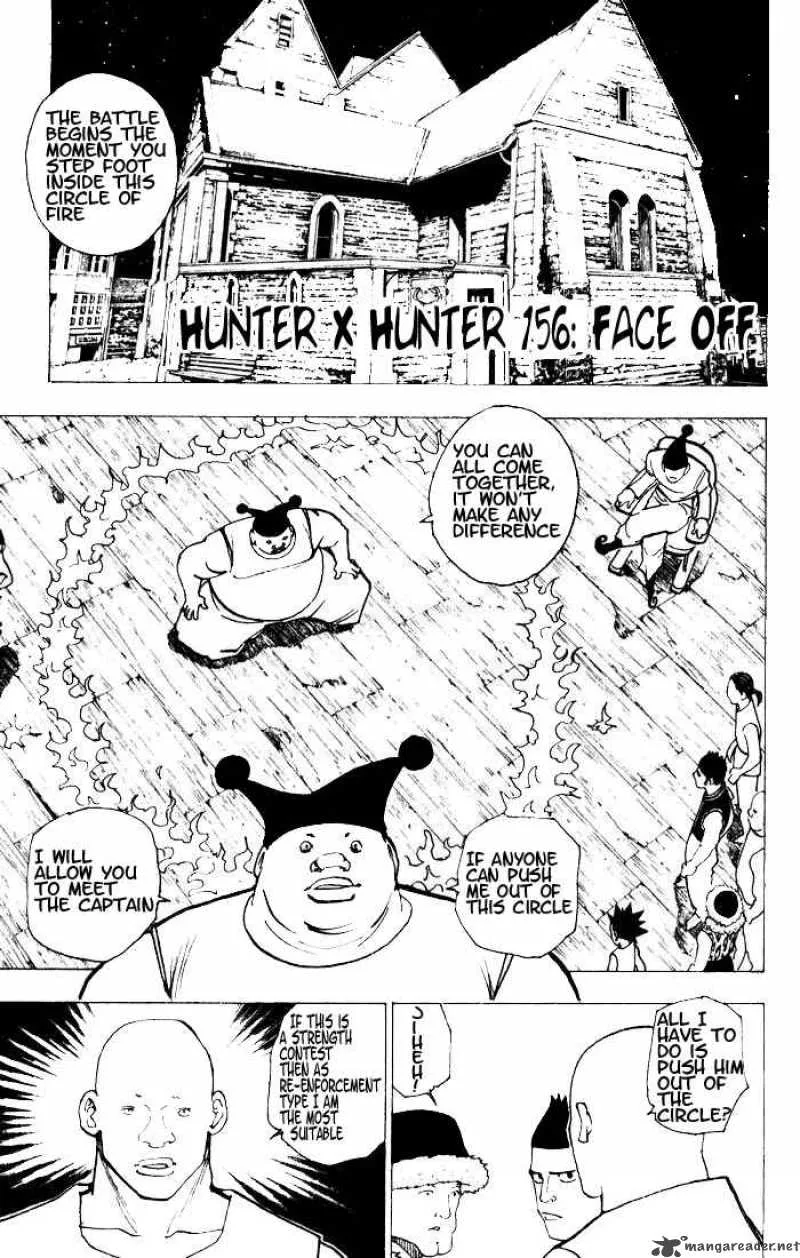 Hunter X Hunter Chapter 156 page 1