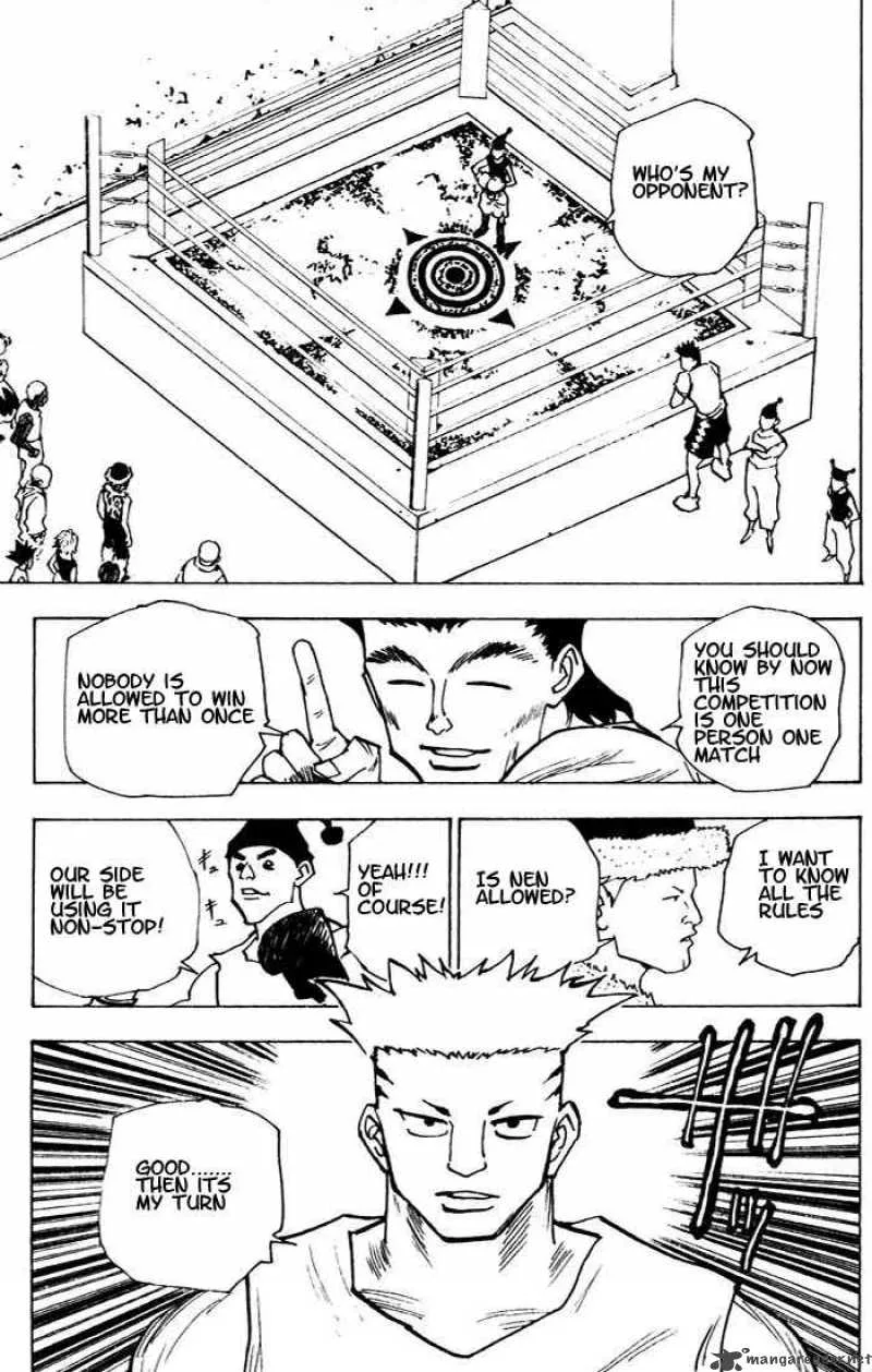 Hunter X Hunter Chapter 156 page 15