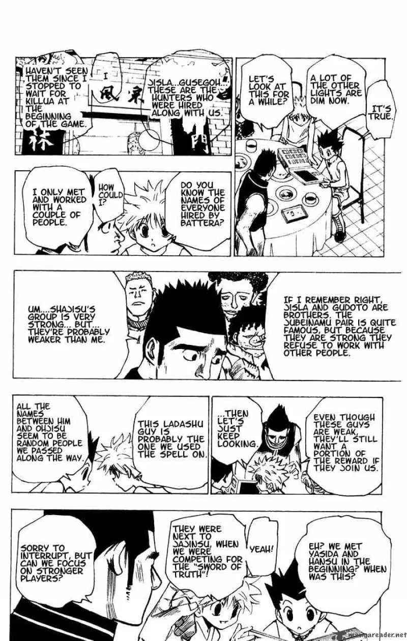 Hunter X Hunter Chapter 158 page 5