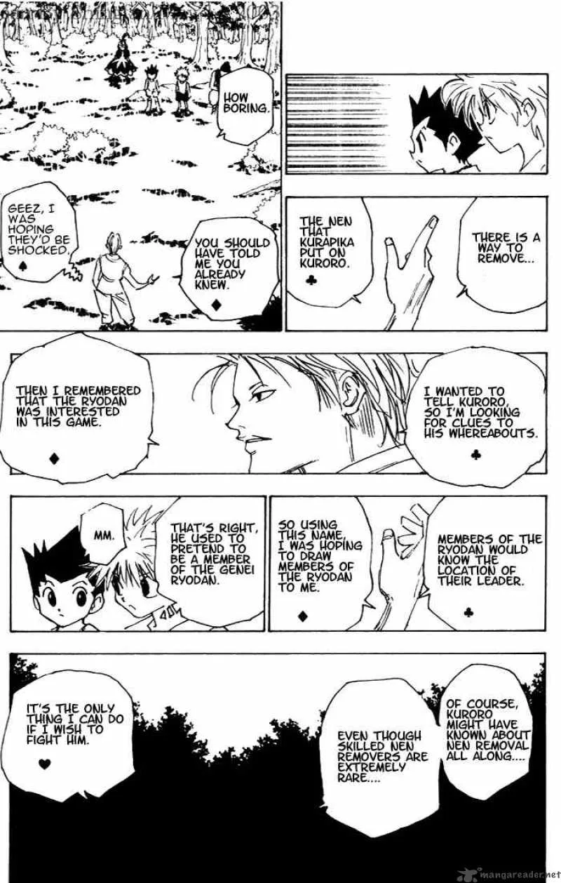 Hunter X Hunter Chapter 158 page 14