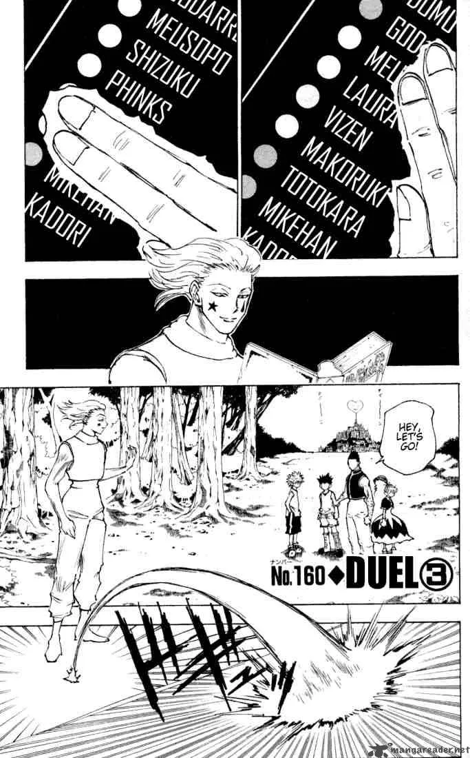 Hunter X Hunter Chapter 160 page 1