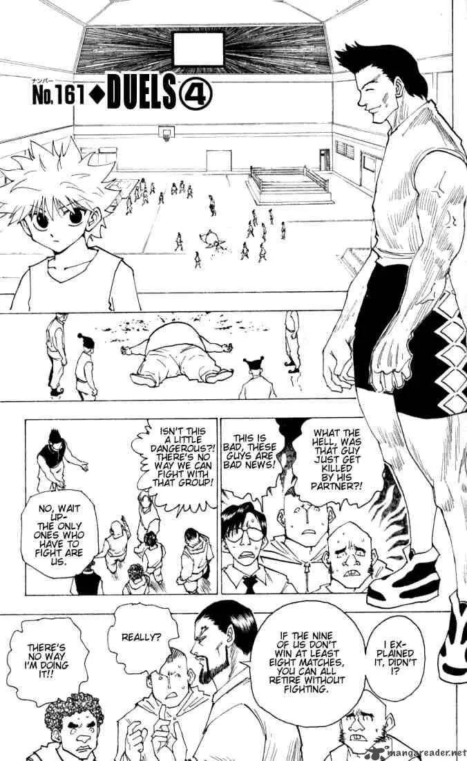 Hunter X Hunter Chapter 161 page 1