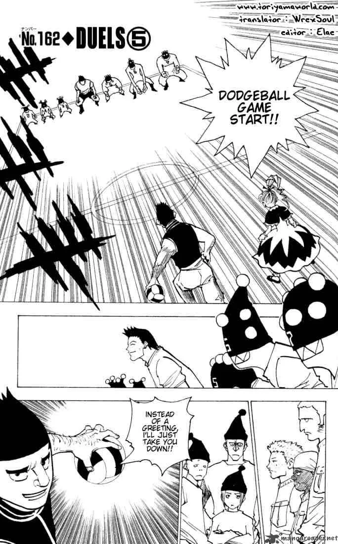 Hunter X Hunter Chapter 162 page 1