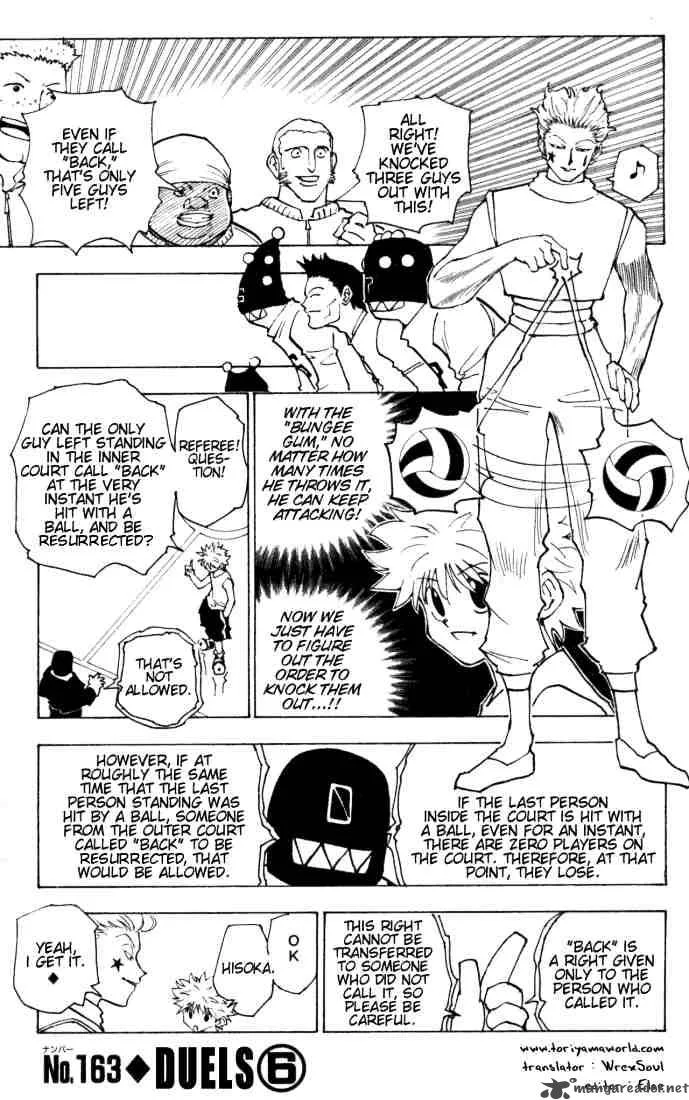 Hunter X Hunter Chapter 163 page 1