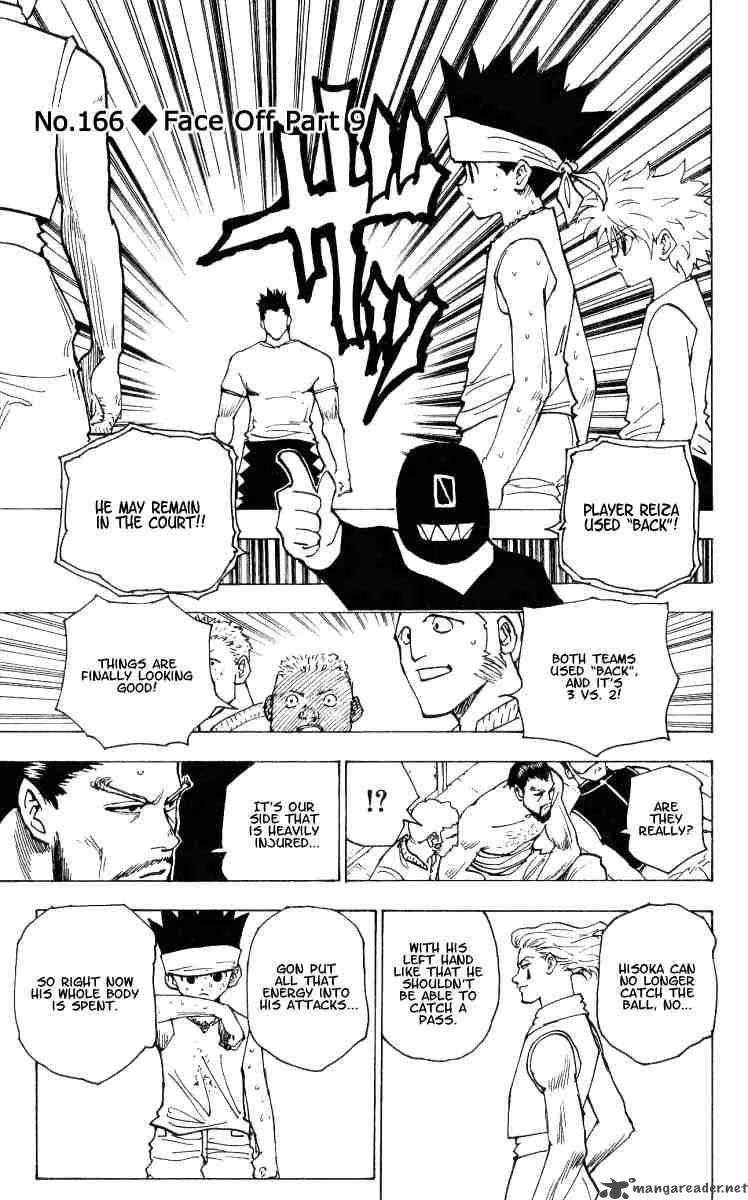 Hunter X Hunter Chapter 166 page 1