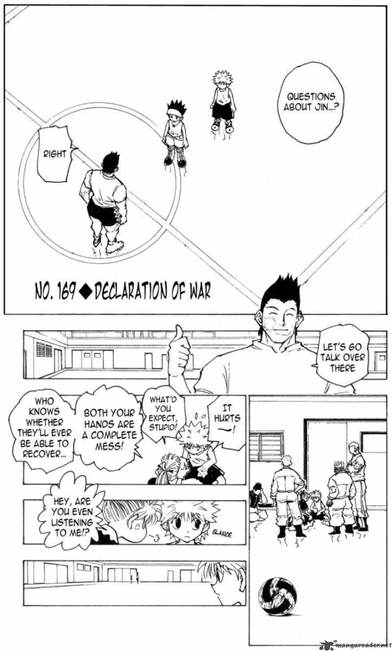 Hunter X Hunter Chapter 169 page 1