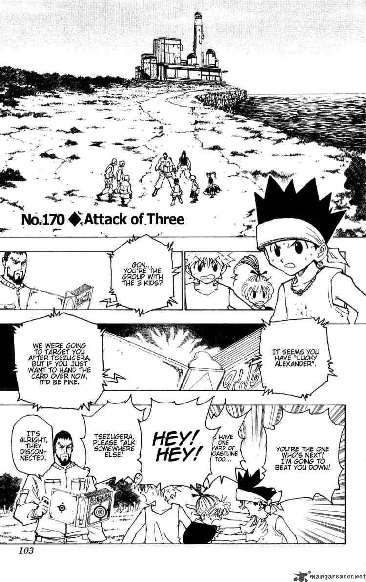Hunter X Hunter Chapter 170 page 1