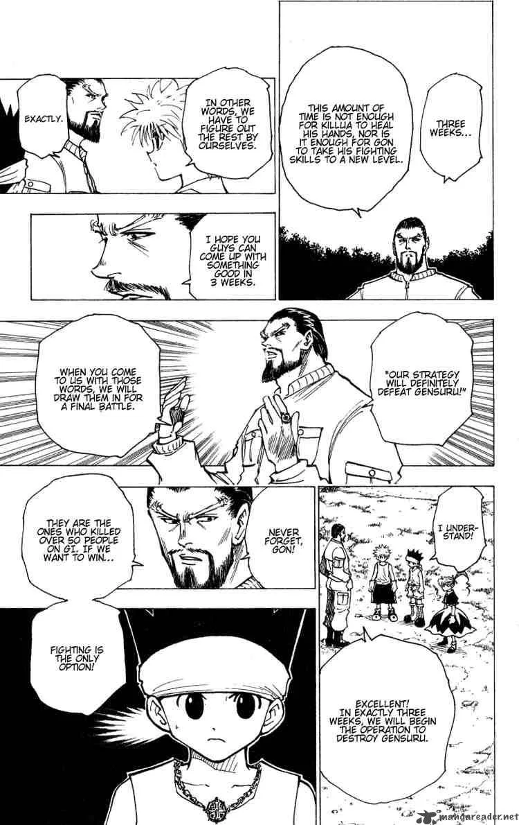Hunter X Hunter Chapter 170 page 7