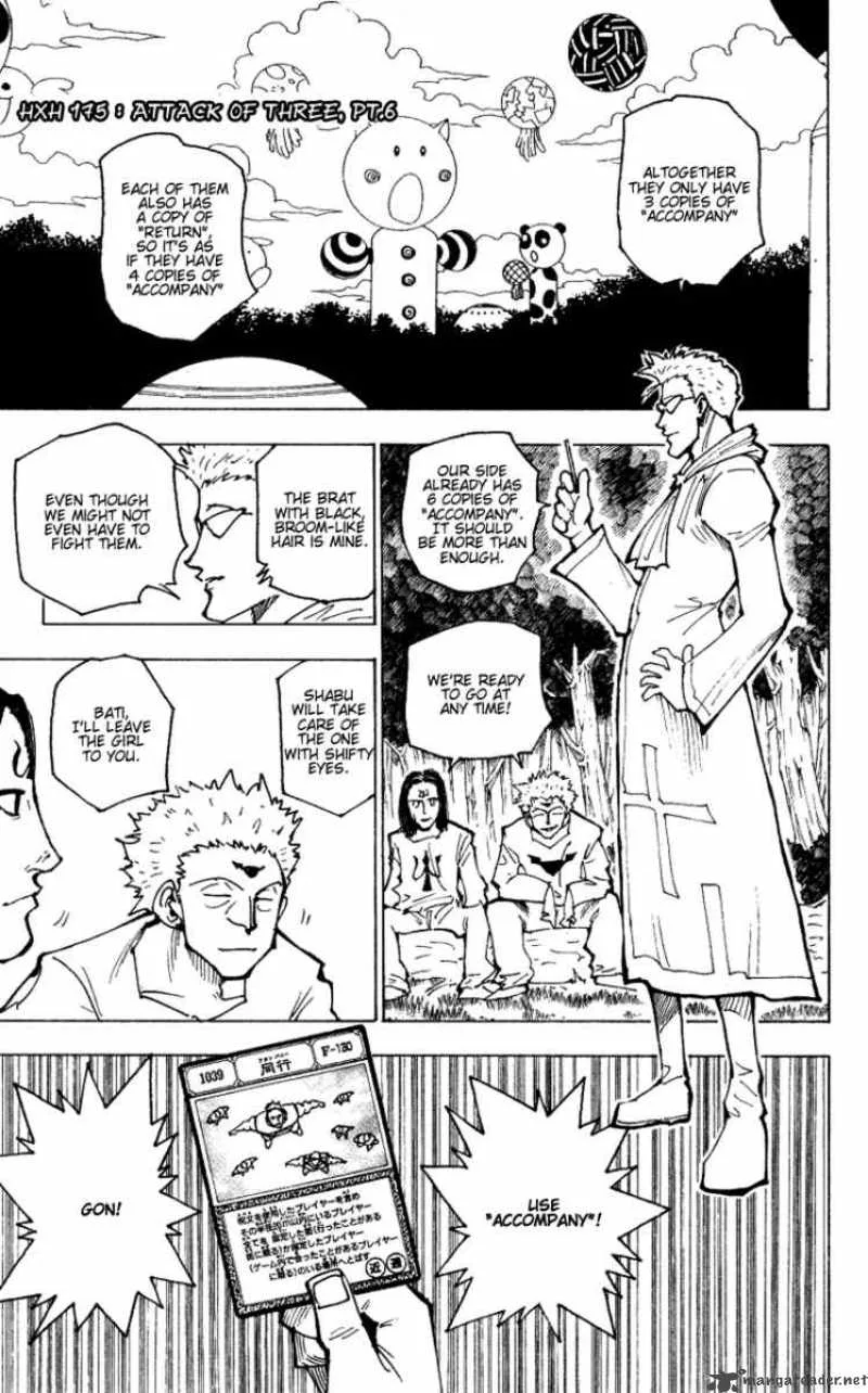 Hunter X Hunter Chapter 175 page 1