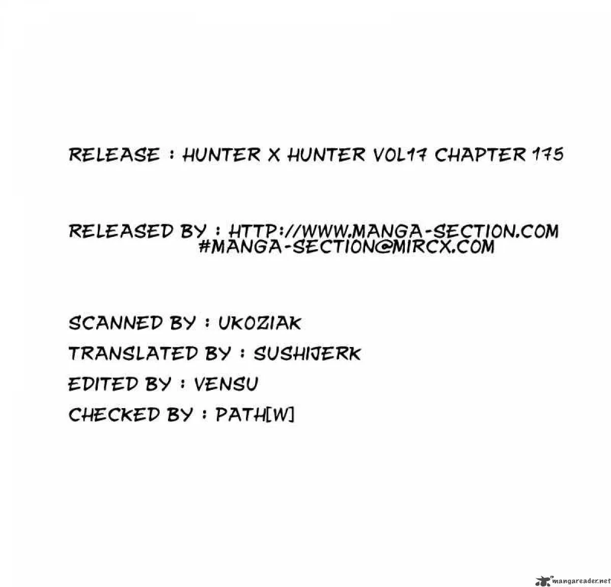 Hunter X Hunter Chapter 175 page 16