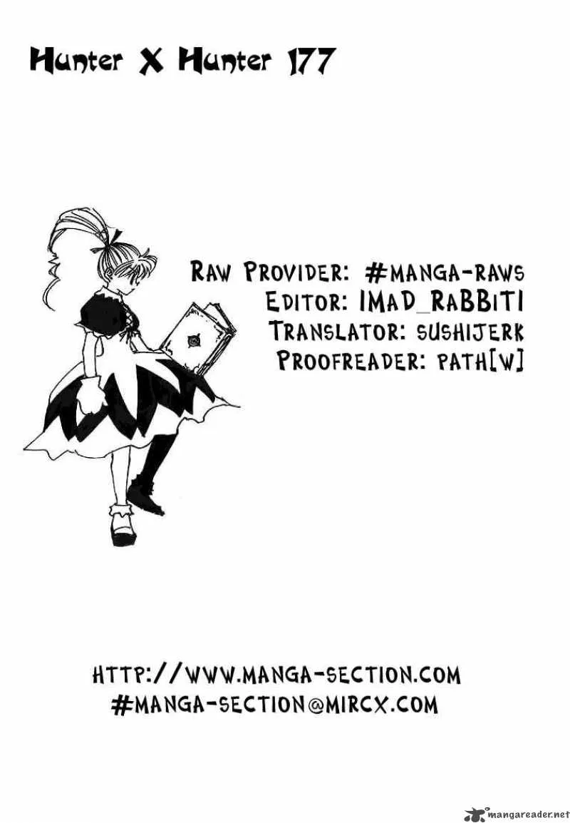 Hunter X Hunter Chapter 177 page 16