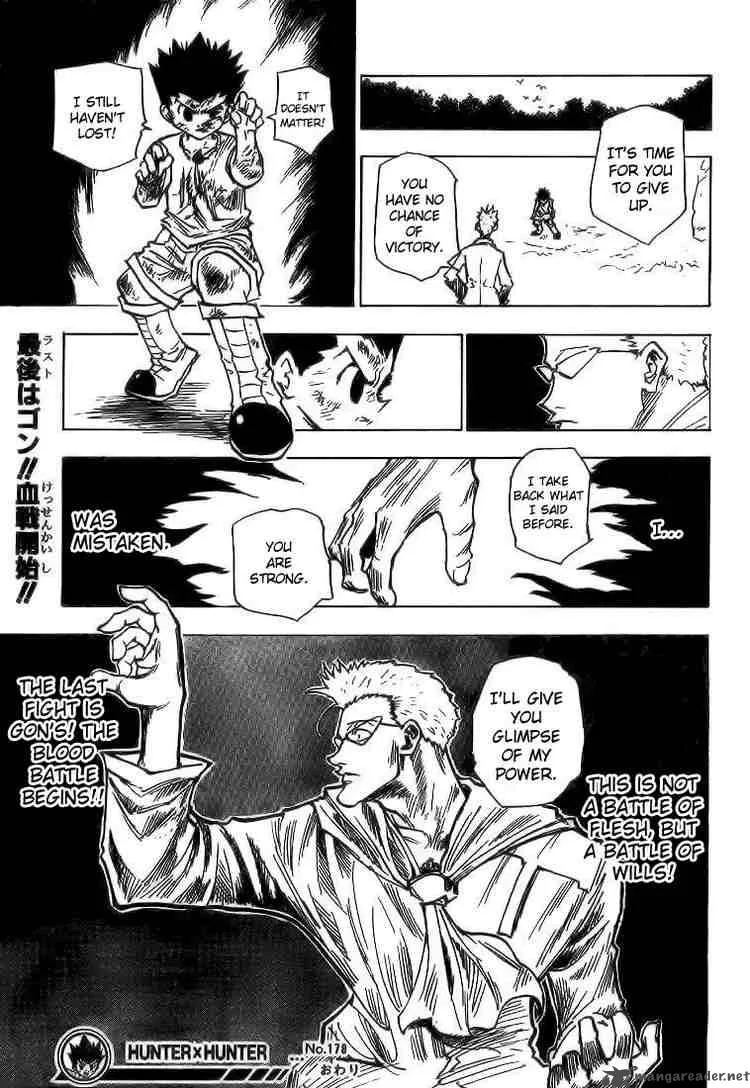 Hunter X Hunter Chapter 178 page 15