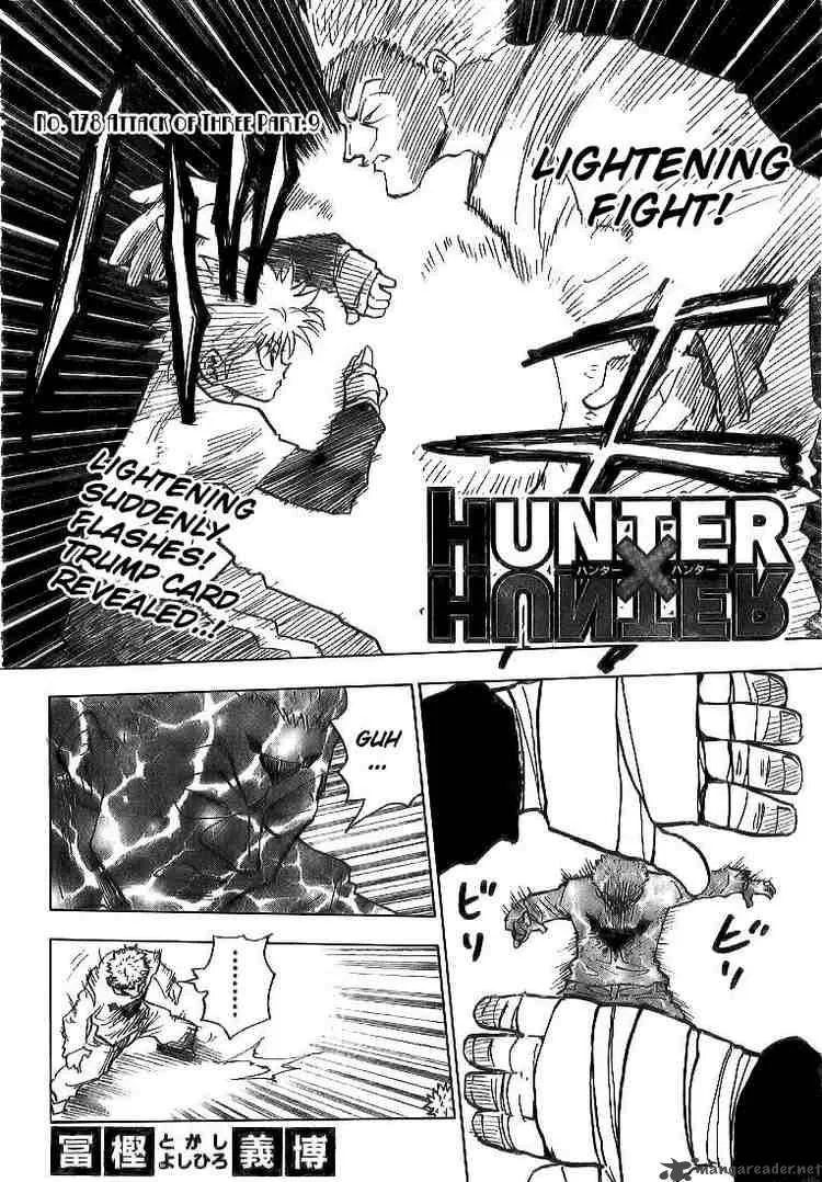 Hunter X Hunter Chapter 178 page 4