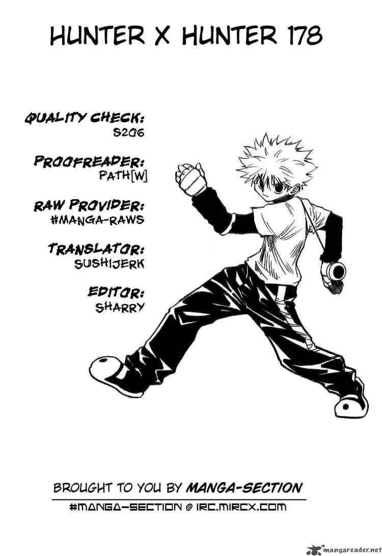 Hunter X Hunter Chapter 178 page 16