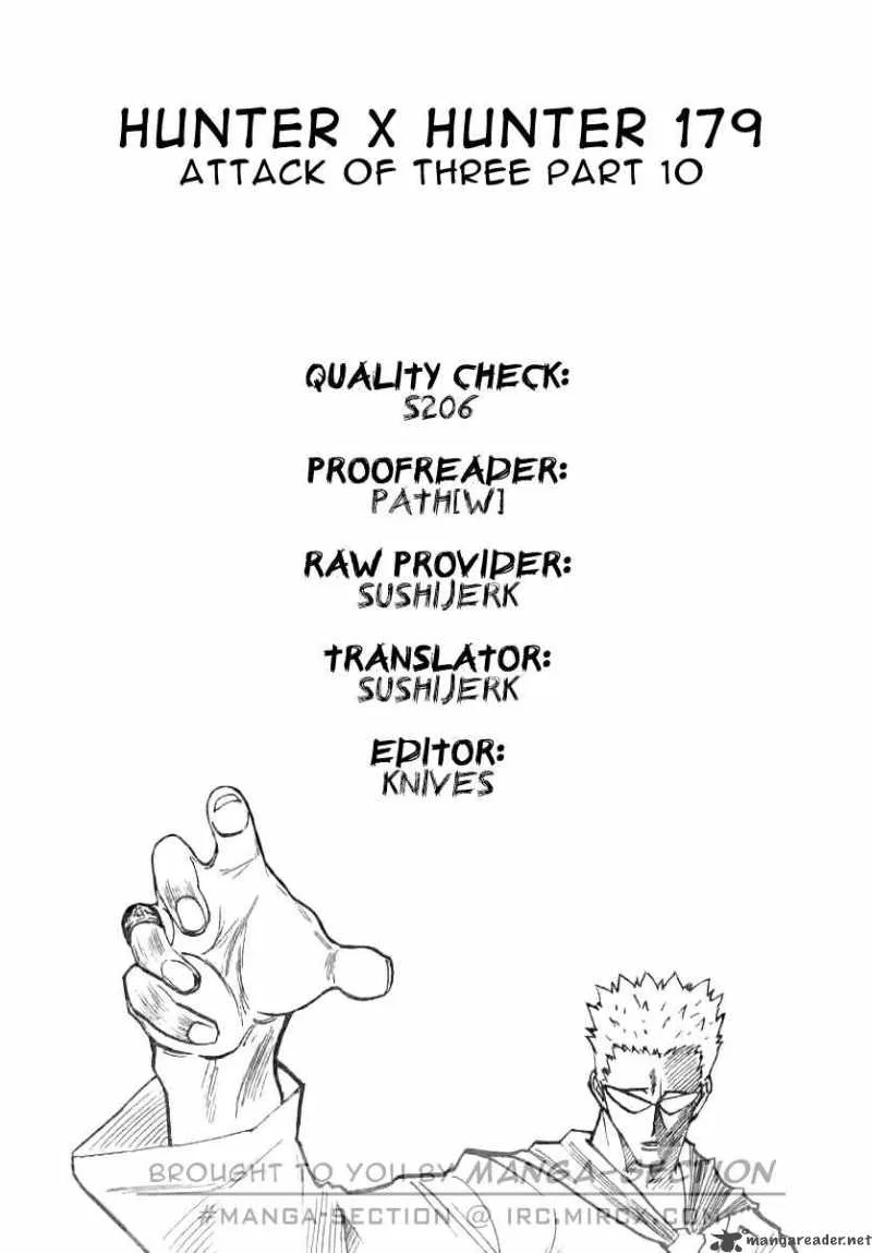 Hunter X Hunter Chapter 179 page 16