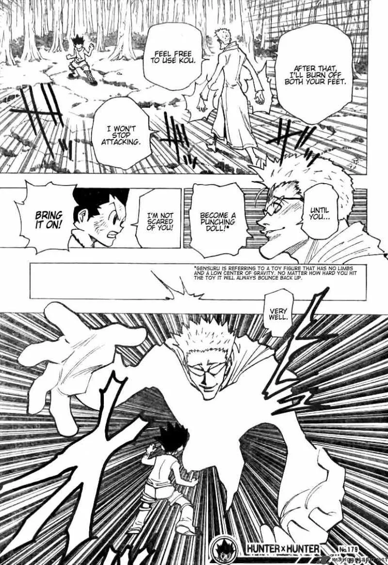 Hunter X Hunter Chapter 179 page 15