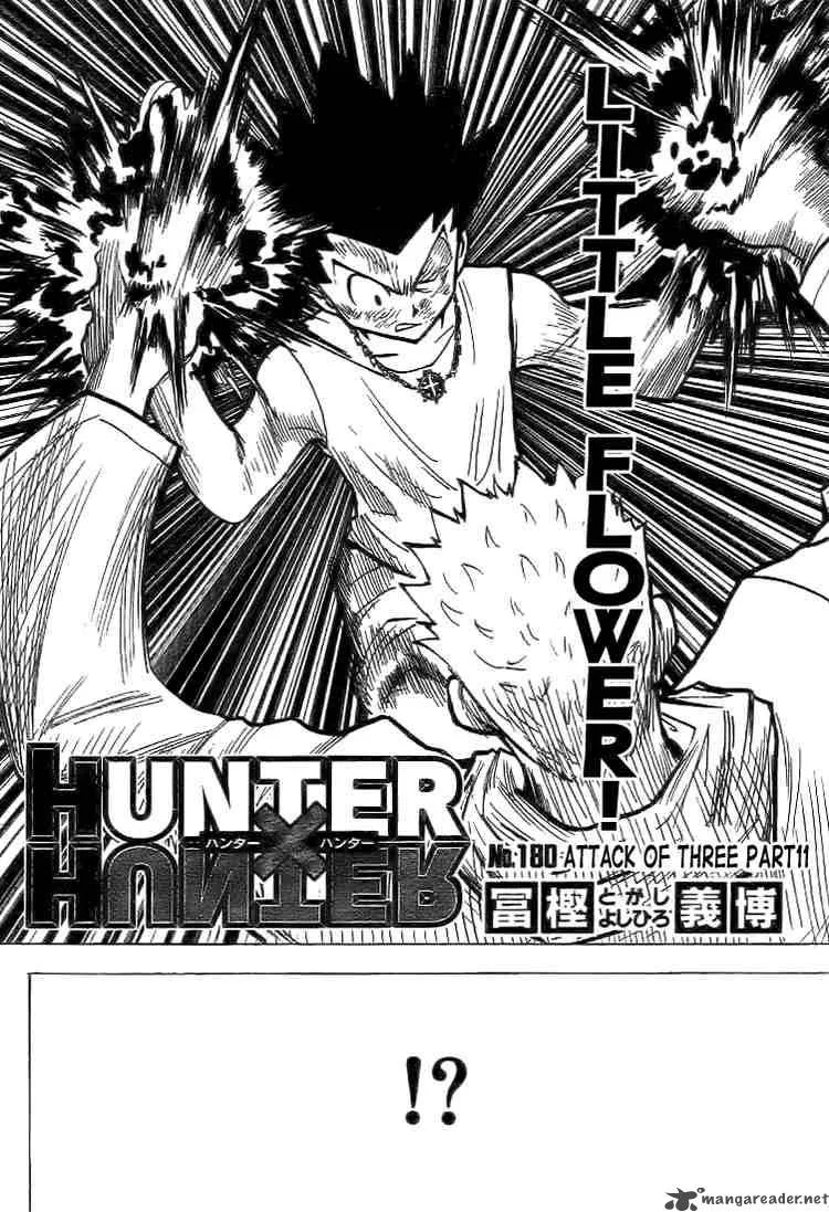 Hunter X Hunter Chapter 180 page 2