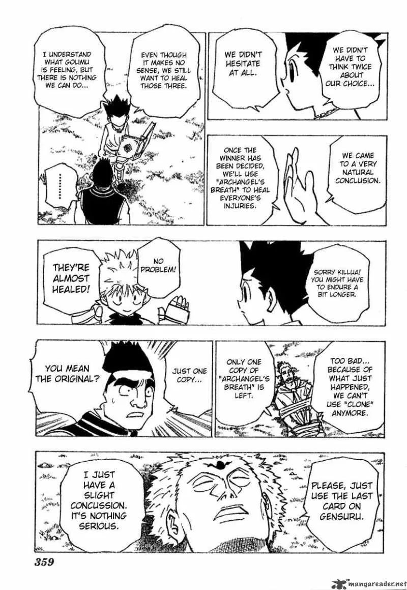 Hunter X Hunter Chapter 182 page 7