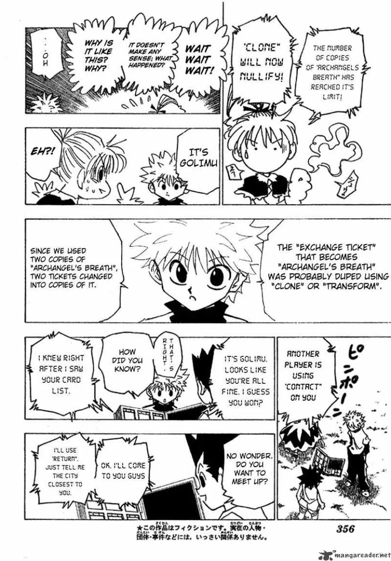Hunter X Hunter Chapter 182 page 4