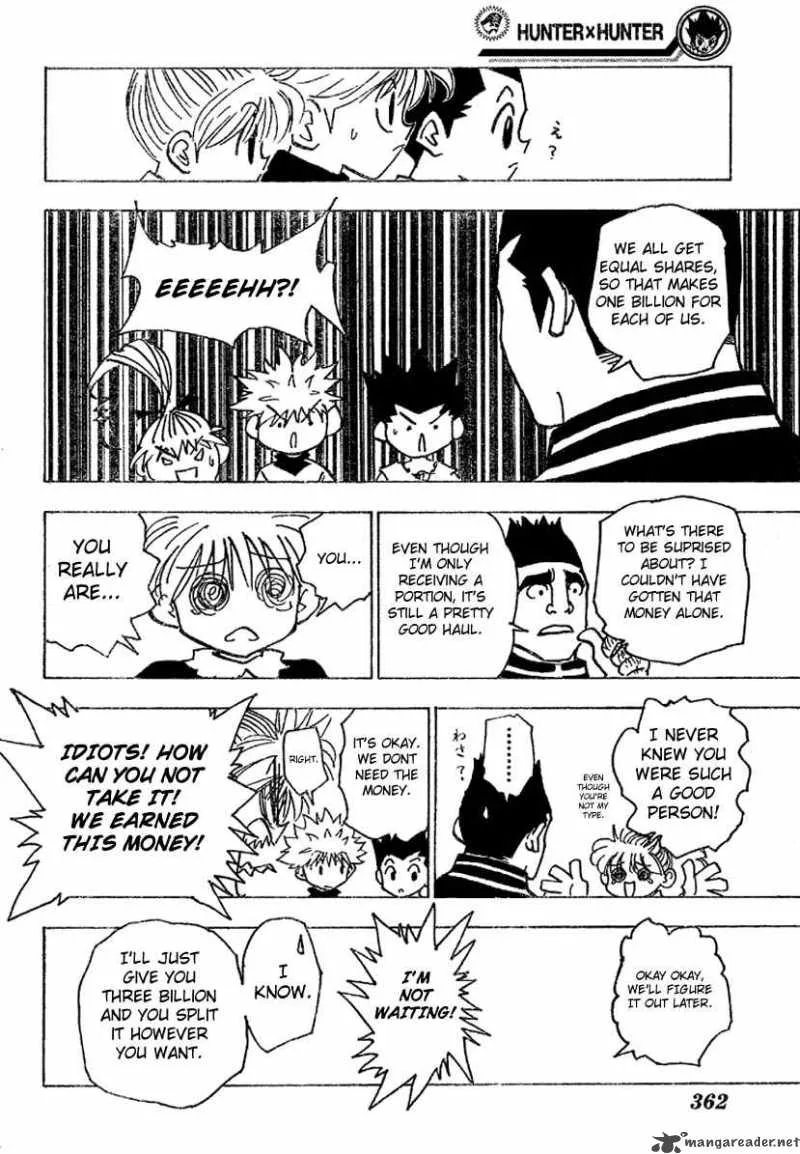 Hunter X Hunter Chapter 182 page 10