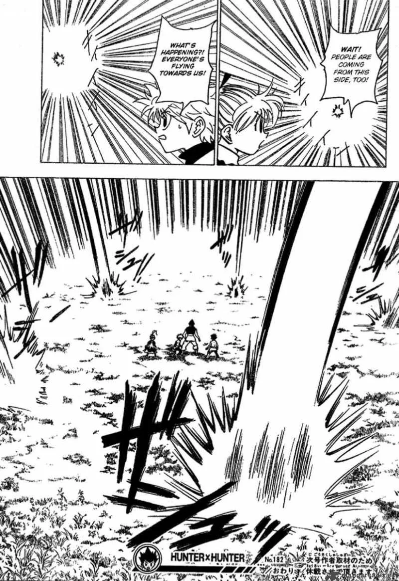 Hunter X Hunter Chapter 182 page 15