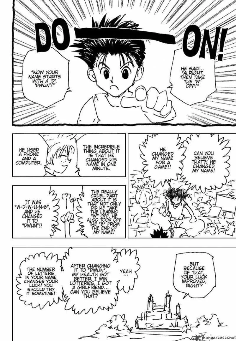 Hunter X Hunter Chapter 184 page 8