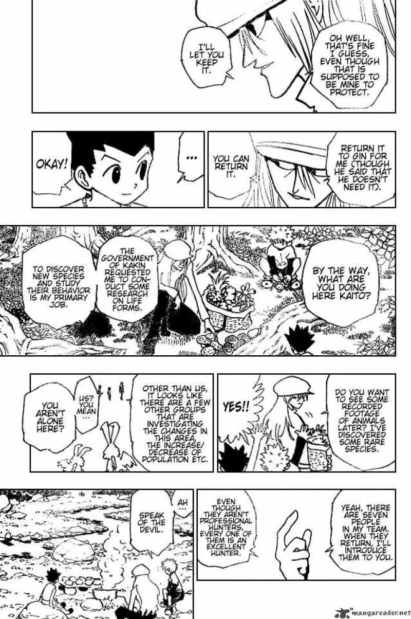 Hunter X Hunter Chapter 186 page 5