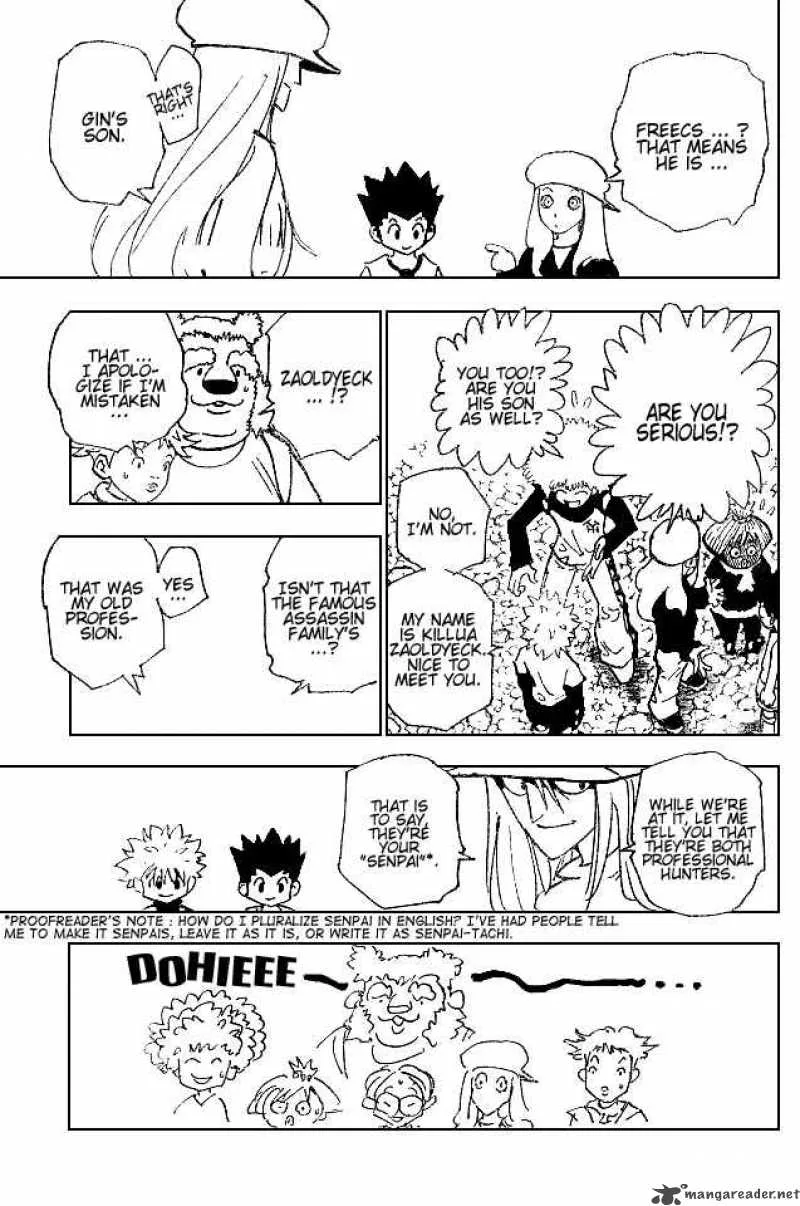 Hunter X Hunter Chapter 186 page 7