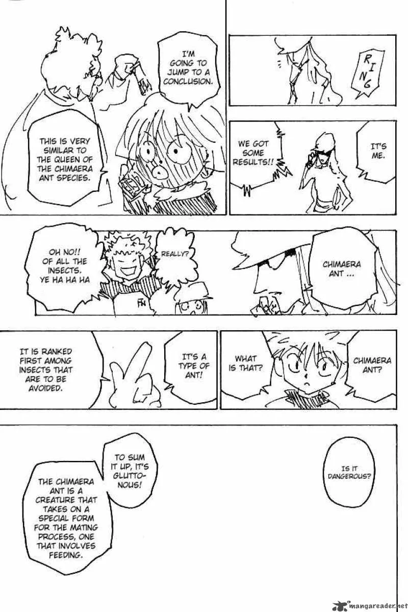 Hunter X Hunter Chapter 187 page 11