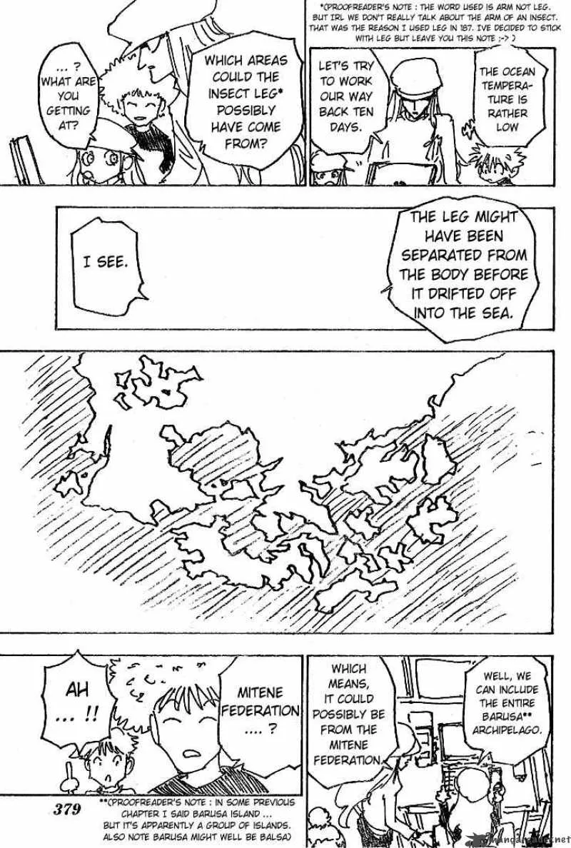Hunter X Hunter Chapter 188 page 5