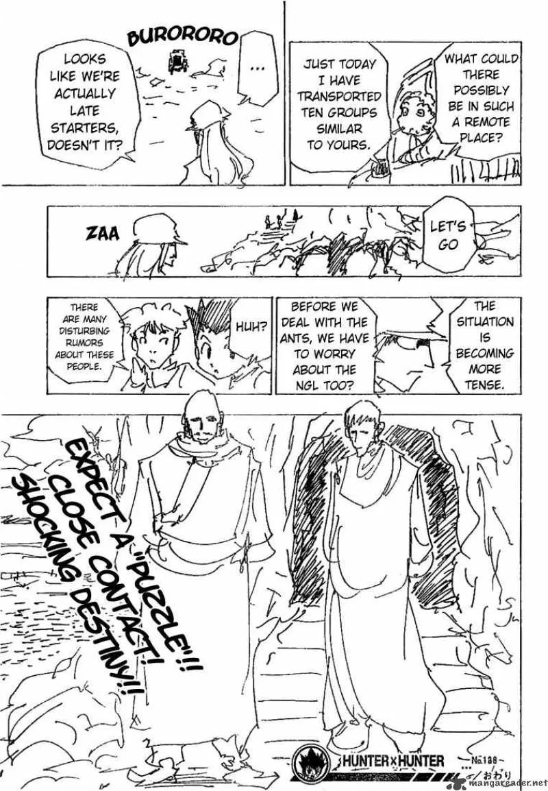 Hunter X Hunter Chapter 188 page 14
