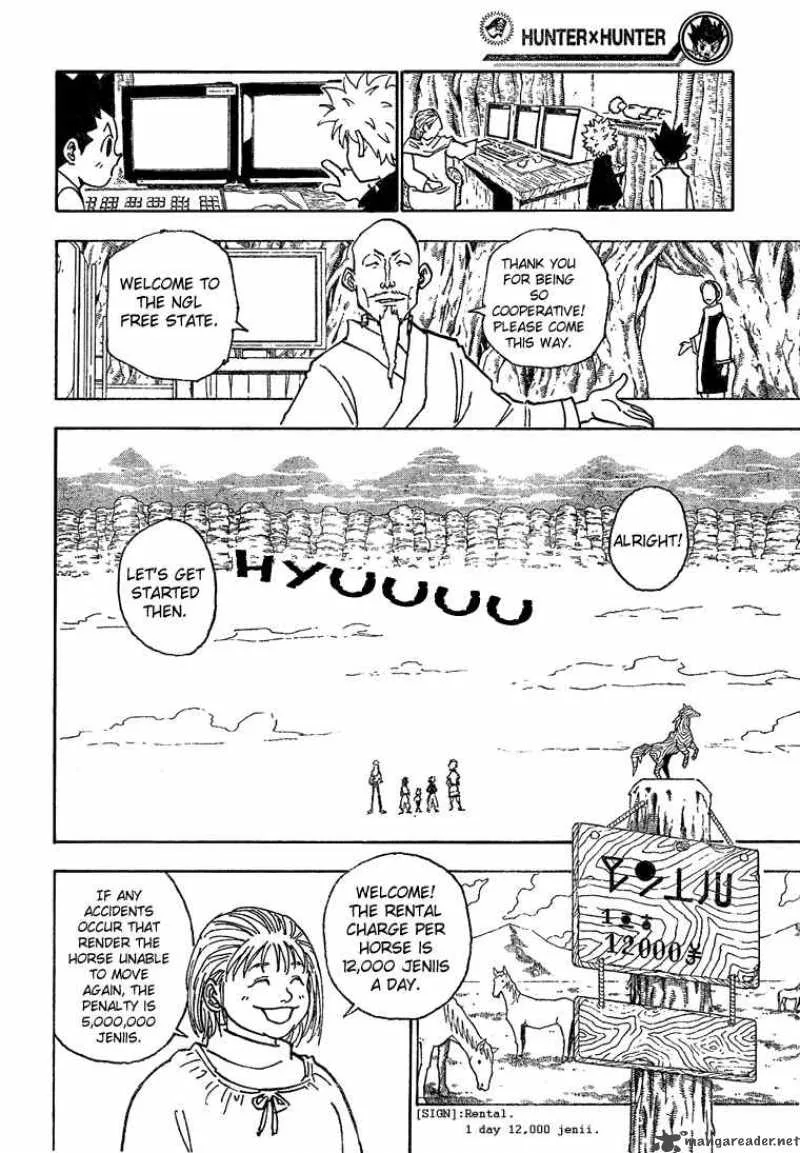 Hunter X Hunter Chapter 189 page 4