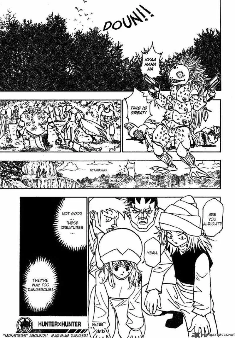 Hunter X Hunter Chapter 189 page 15