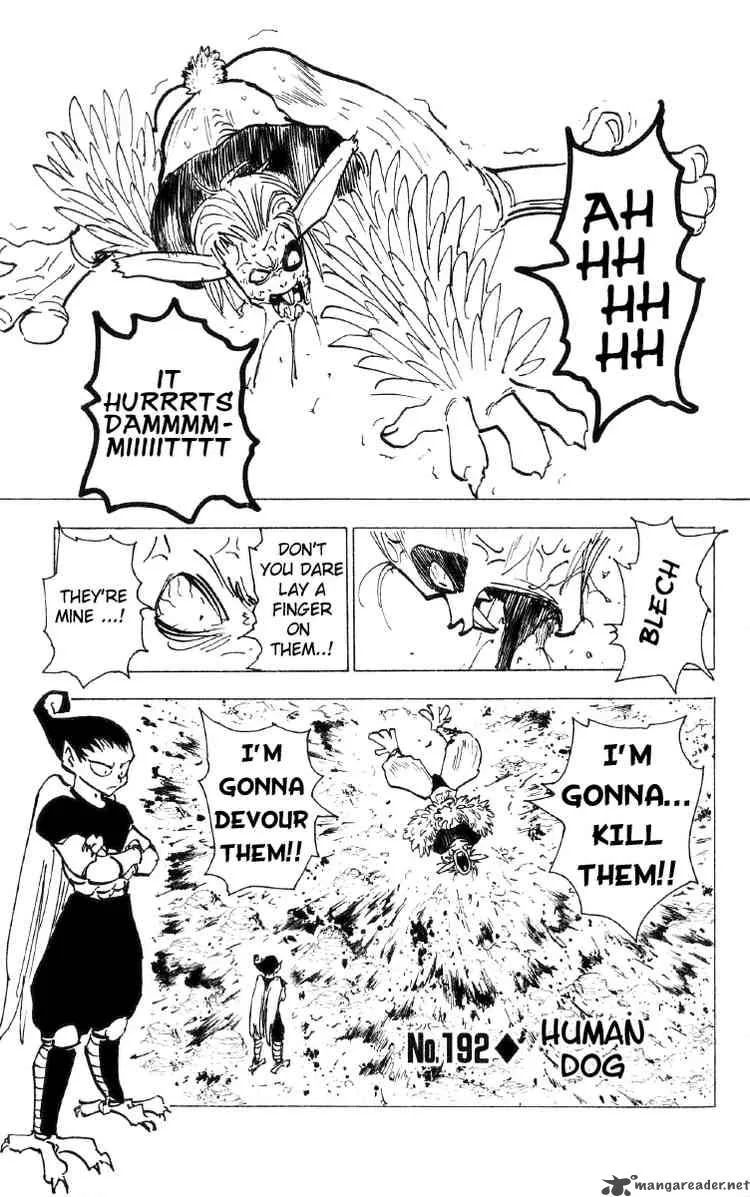 Hunter X Hunter Chapter 192 page 1
