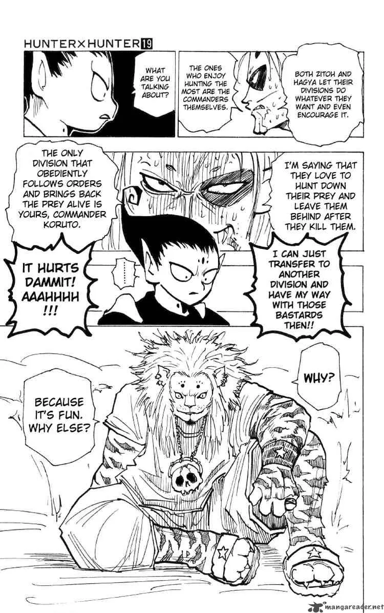 Hunter X Hunter Chapter 192 page 3