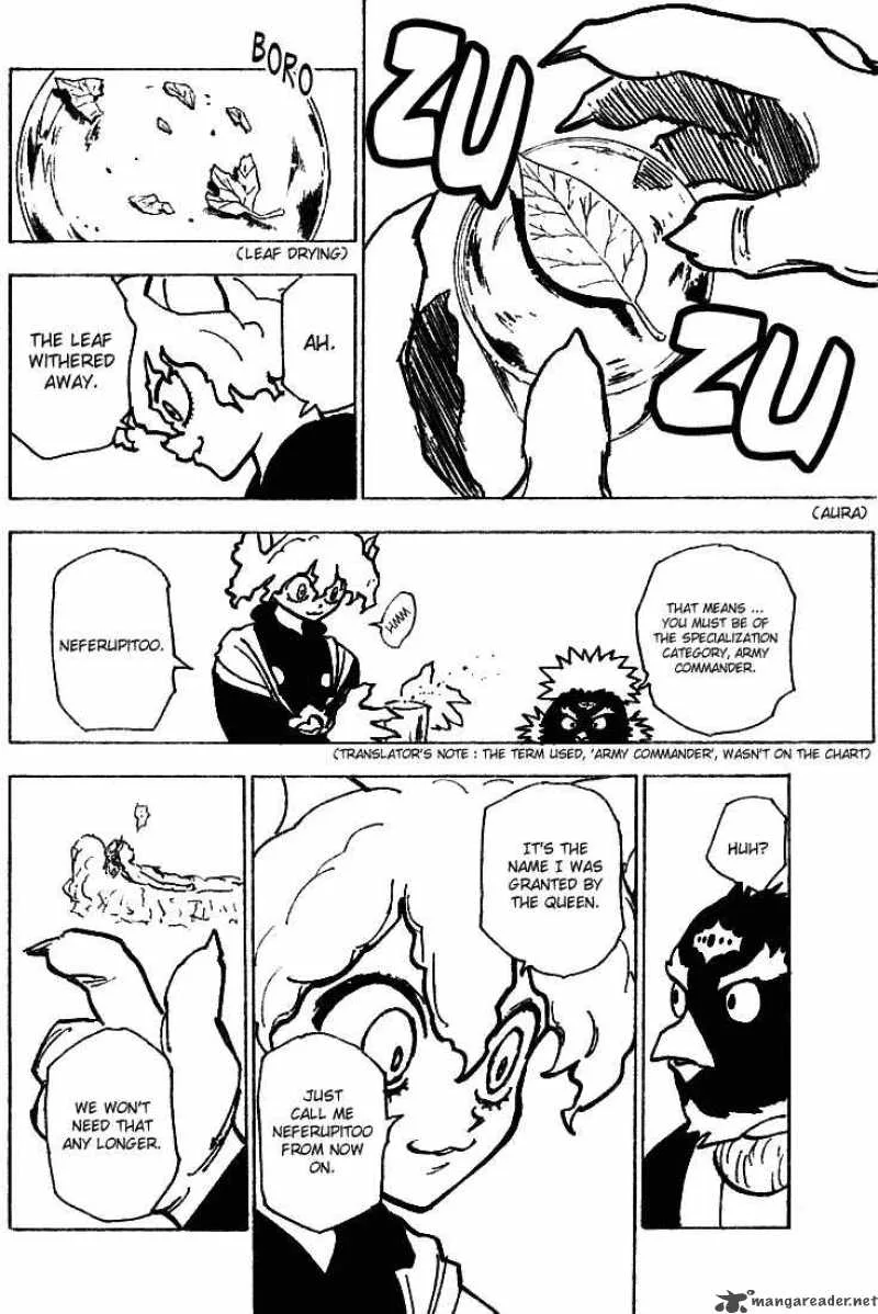 Hunter X Hunter Chapter 198 page 4