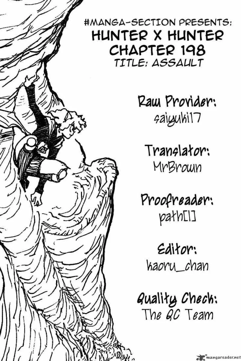 Hunter X Hunter Chapter 198 page 17